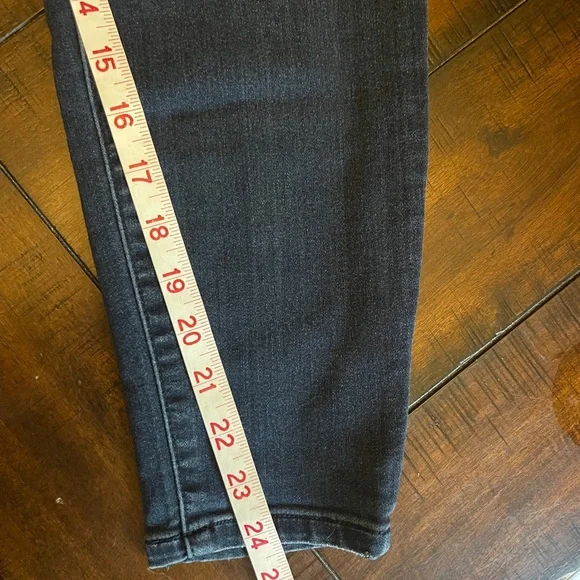 LIVERPOOL Blue Skinny Stretch Jeans Classic Denim, size 16/33 - Picture 4 of 5